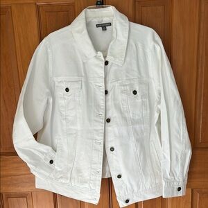 White Denim Jacket